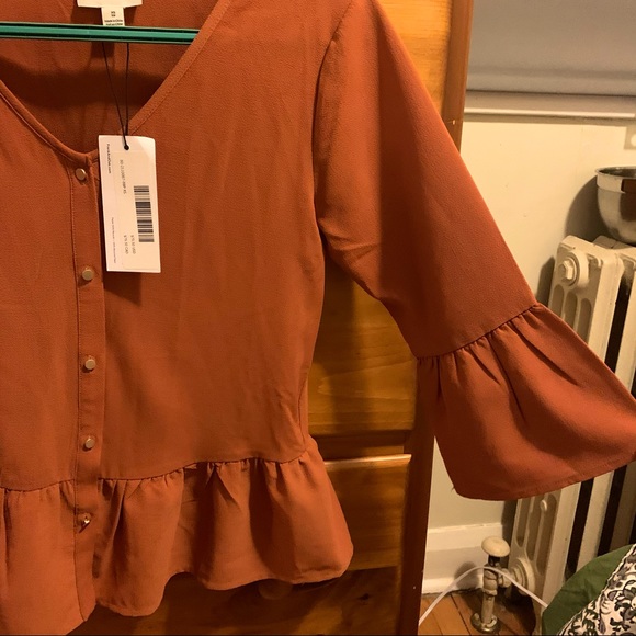 Frank & Oak Blouse NWT - Picture 5 of 6
